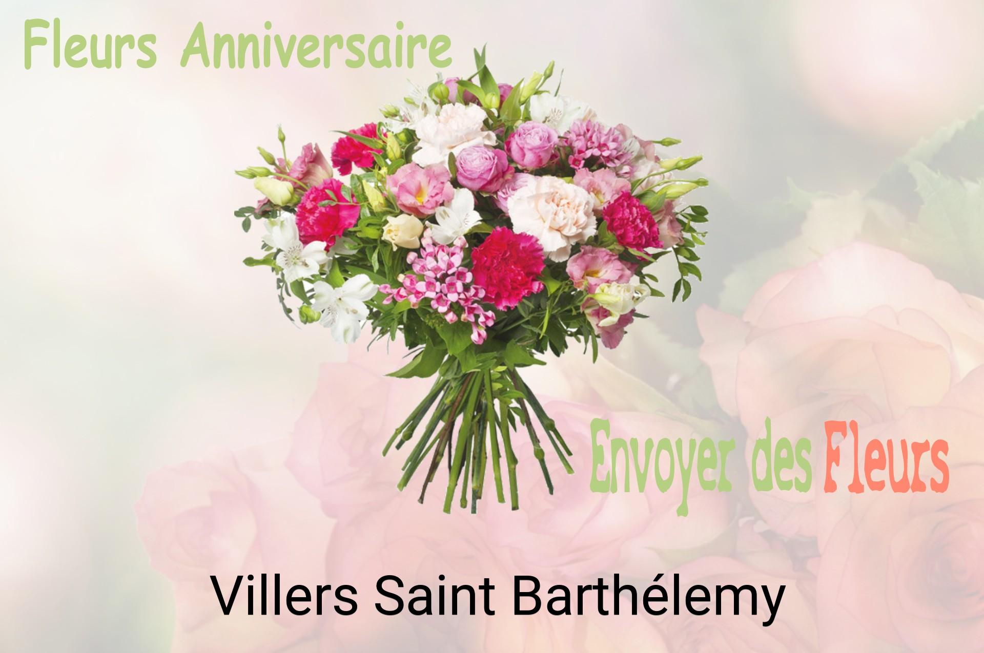 Bouquet de fleurs d’anniversaire livré à Villers-Saint-Barthélemy
