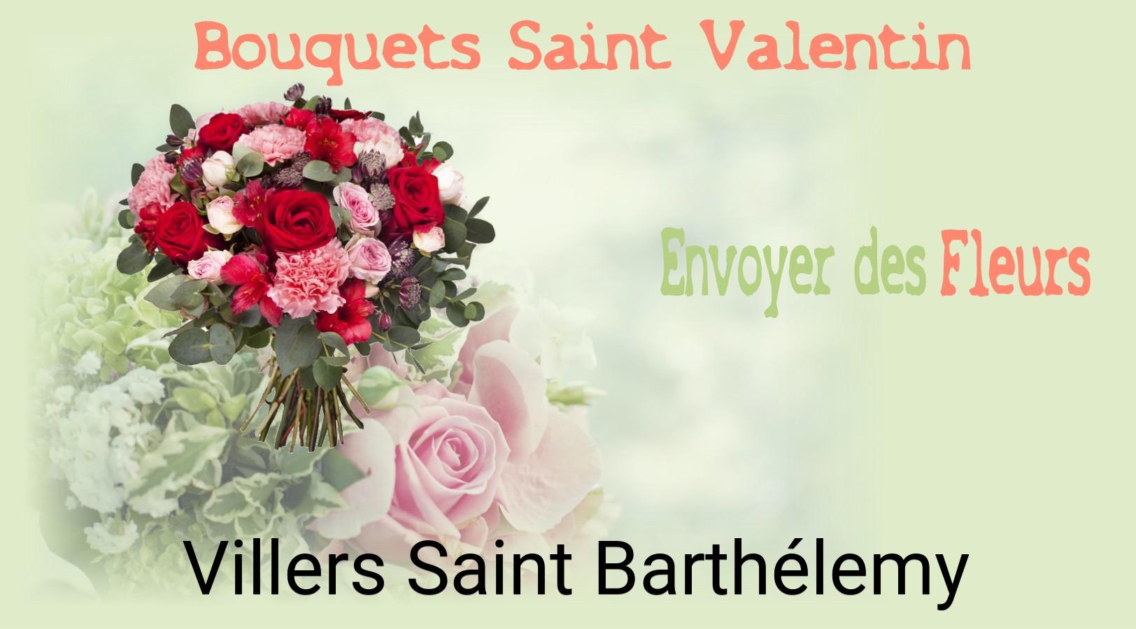 Roses de Saint-Valentin livrées à Villers-Saint-Barthélemy